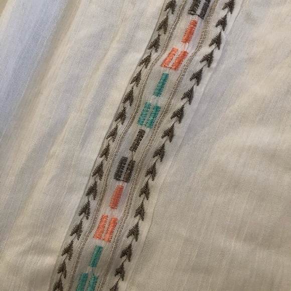 3/$25 Dainty Hooligan Tribal Embroidery Maxi Dress - Picture 5 of 8